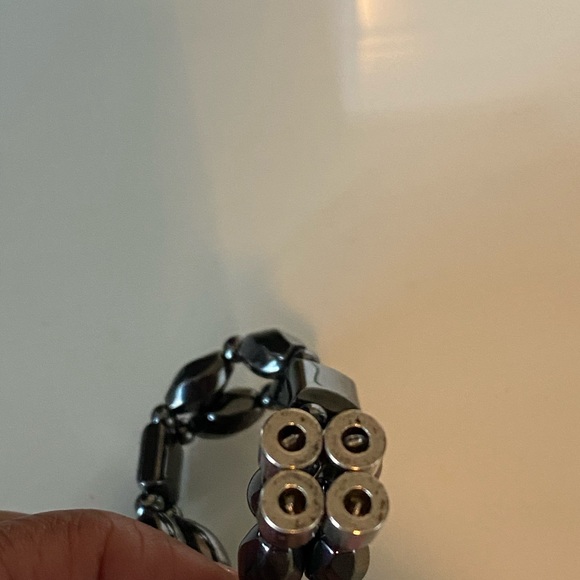 Hematite Jewelry and Magnetic Therapy Bracelet - Picture 5 of 5